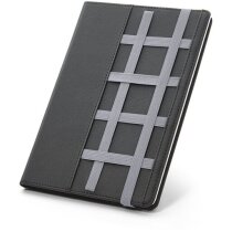 Bloc de Notas en polipiel gris claro personalizado