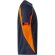 Camiseta técnica ojo de pájaro bicolor VL Slayer Azul marino/Naranja detalle 20