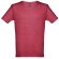 Camisetas manga corta poliéster unisex 150 g/m2 Thc Rojo matizado detalle 5