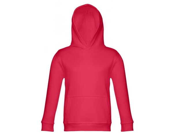 Sudadera Phoenix Kids con capucha para niños, algodón y poliéster Rojo detalle 22