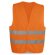 Chaleco de seguridad homologado naranja