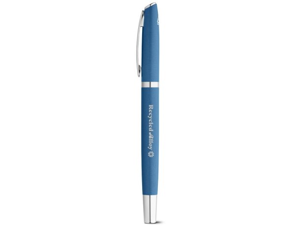 Set Re-lando roller y bolígrafo en aluminio reciclado 100% rAL Azul detalle 27