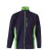 Chaqueta polar bicolor Geras con cinco bolsillos y cremallera Azul marino/Verde