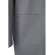 Blusa de sarga Danu unisex con cinturón y bolsillos Gris detalle 13