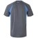 Camiseta técnica ojo de pájaro bicolor VL Slayer Gris/Azul claro detalle 13