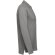 Polo manga larga Bern II de algodón con cuello canalé Gris detalle 5