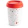 Taza Hazard de viaje rojo