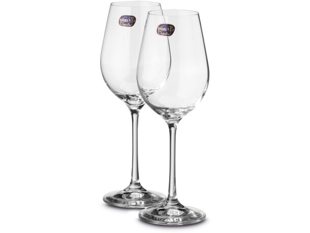 Juego de 6 copas de vino Transparente detalle 2
