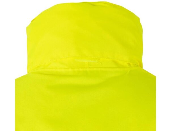 Parka bicolor themis large alta visibilidad reflectante Azul marino/Amarillo detalle 27