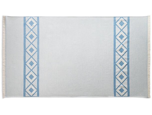 Toalla de baño promocional algodón Hi!dea Malek Azul detalle 10