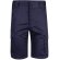 Bermudas elásticas multibolsillos Hebe con cinturilla elástica Azul