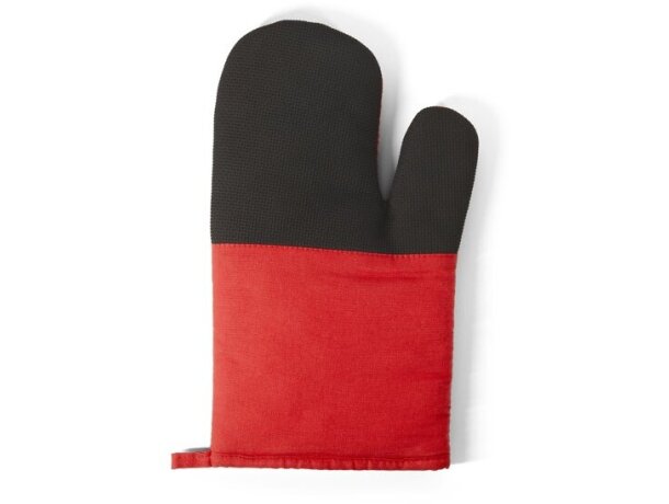 Guante de cocina Lawson con silicona termorresistente Rojo detalle 9