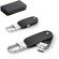 USB Bragg 8GB polipiel personalizada mosquetón