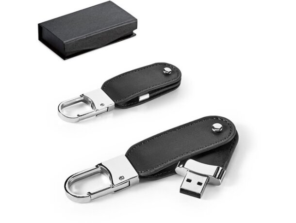 Memoria USB 8GB con mosquetón y diseño duradero para aventuras Bragg
