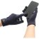 Guantes Burrow de poliéster reciclado rPET con puntas táctiles Azul marino detalle 5
