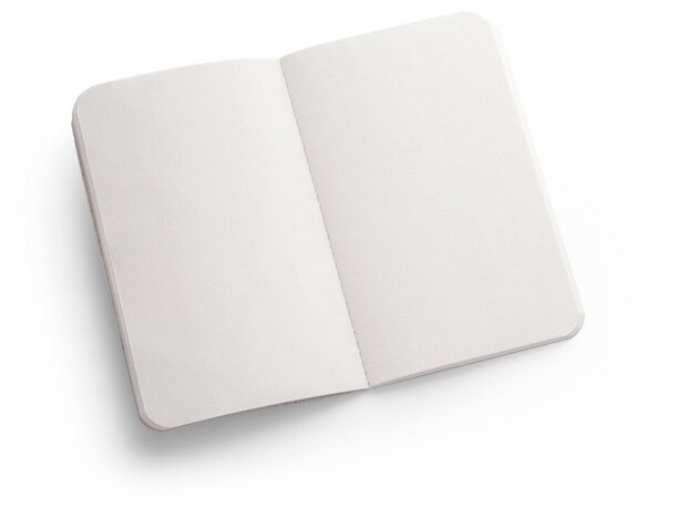 Libreta ecológica cuaderno personalizado Bloc Organic Soft de notas A6 Natural claro detalle 9
