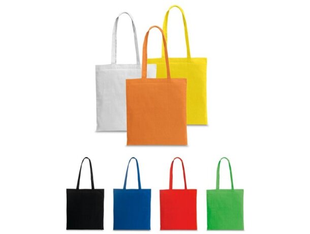 Bolsa 100% algodón de colores personalizada