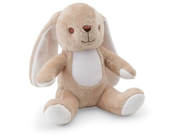 Peluche de conejo Bugs en poliéster personalizable Beige detalle 5