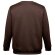 Sudadera Delta unisex de algodón y poliéster con interior cardado Castaño oscuro detalle 28