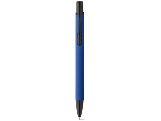 Bolígrafo de aluminio Poppins Azul royal detalle 6