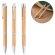 Bolígrafo de bambú  BETA BAMBOO con logo