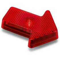 Luz reflectante en forma de flecha personalizado rojo Luz reflectante en forma de flecha personalizado rojo