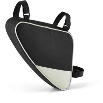 Bolsa para bicicleta de poliéster personalizada gris claro