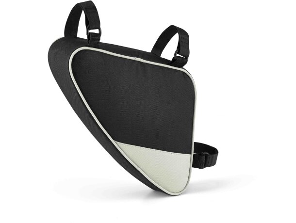 Bolsa para bicicleta de poliéster personalizada gris claro