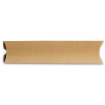 Estuche pouchy de papel reciclado en color beige