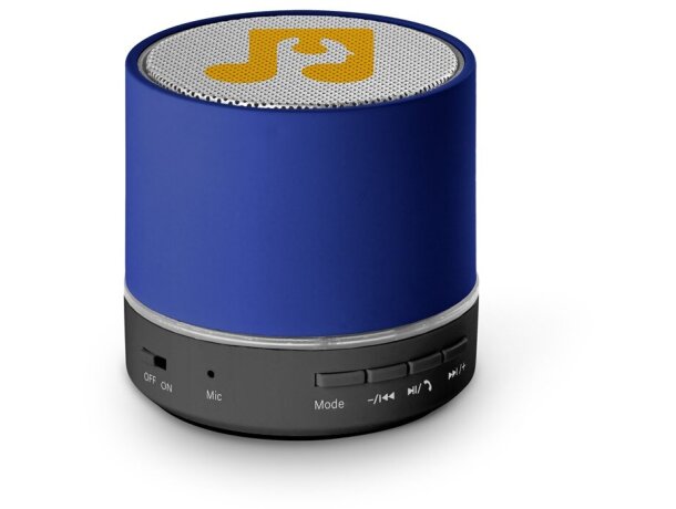 Altavoz bluetooth re-perey de abs reciclado con autonomía 4h30min Azul detalle 3