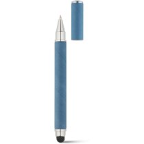 Bolígrafo de papel craft con puntero personalizado azul Bolígrafo de papel craft con puntero personalizado azul