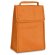 Bolsa térmica plegable con cierre de velcro naranja
