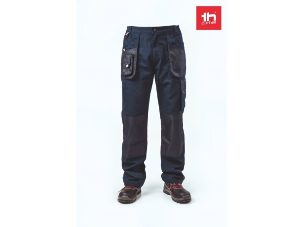 Pantalones de trabajo Warsaw con detalles reflectantes Azul marino detalle 4