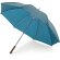 Paraguas Roberto de golf sencillo mango de madera economico azul polar