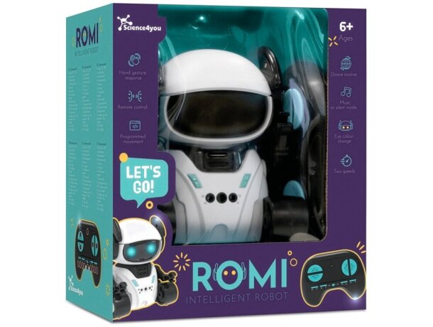 Romi Intelligent Robot educativo con reconocimiento de gestos detalle 1