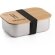 Recipiente Shino hermético de 800 mL natural