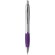 Bolígrafo con puntera de color morado