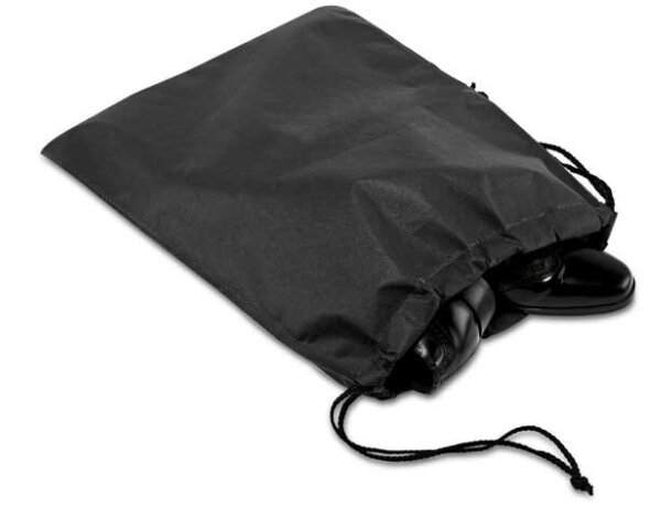 Funda Gwenno para zapatos de non woven grabado negro