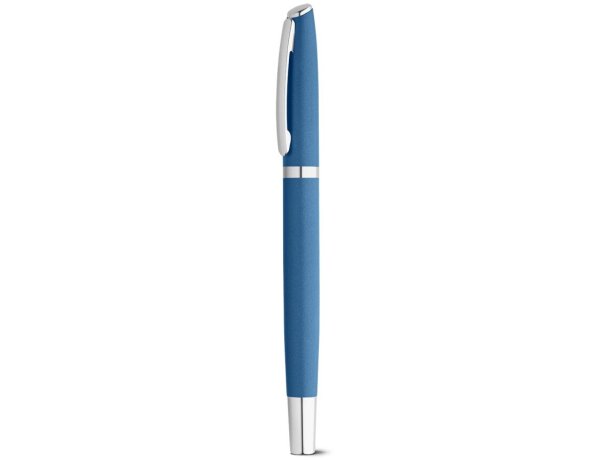 Set Re-lando roller y bolígrafo en aluminio reciclado 100% rAL Azul detalle 29