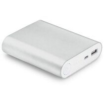 Batería de aluminio portátil cromado satinado personalizado