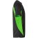 Camiseta técnica ojo de pájaro bicolor VL Slayer Negro/Verde detalle 7