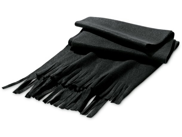 Bufanda en gran surtido de colores personalizada negra