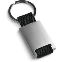 Llavero original de metal con correa de colores