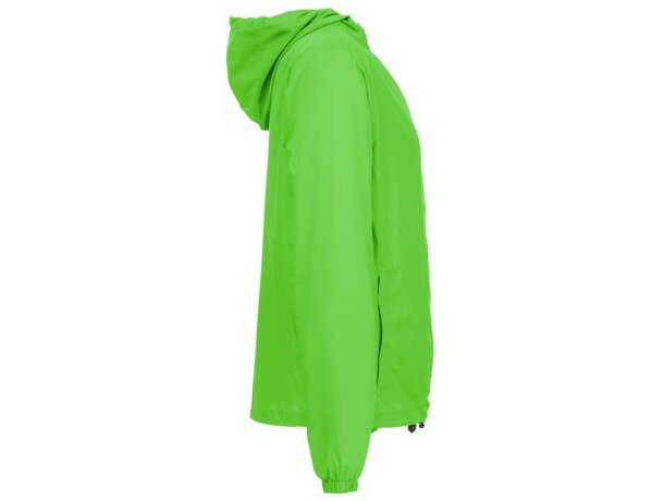 Cortavientos thc dubliners unisex nailon reciclado con capucha Lima detalle 4