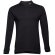 Polo Thc Bern de manga larga para hombre negro
