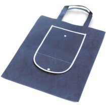 Bolsa plegable con ribete blanco personalizado