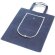 Bolsa plegable con ribete blanco personalizado