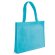 Bolsa amplia para la compra azul claro
