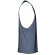 Camiseta sin mangas Ibiza de algodón cardado 140 g/m² Azul matizado detalle 10