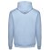 Sudadera unisex con capucha phoenix en algodón y poliéster Azul pastel detalle 24